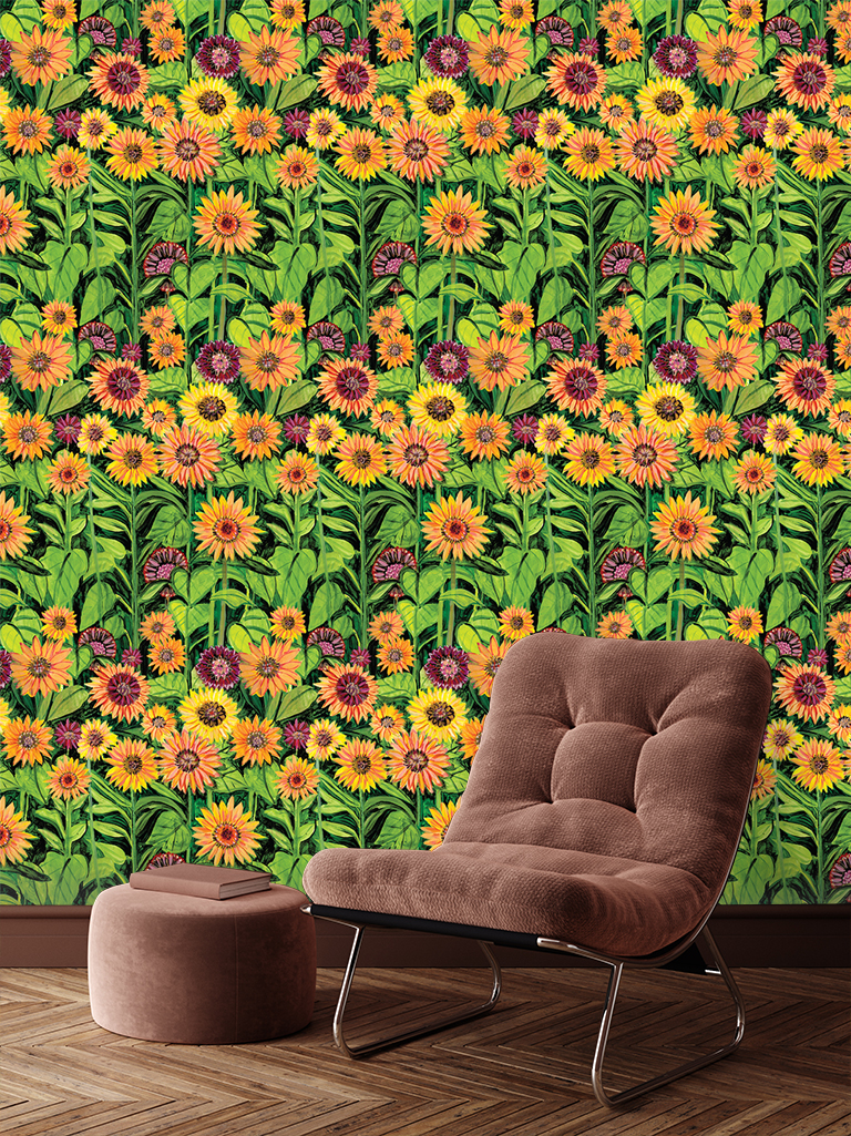 Sunflowers Wallpaper (10m) - Image 5