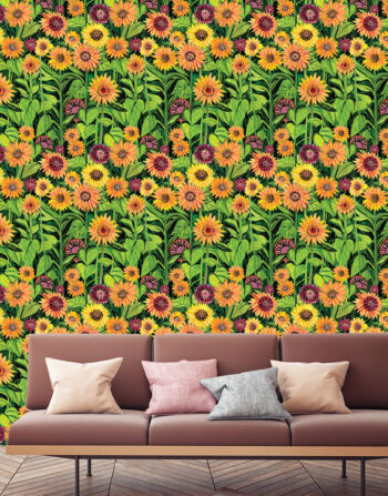 Sunflowers Wallpaper (10m)