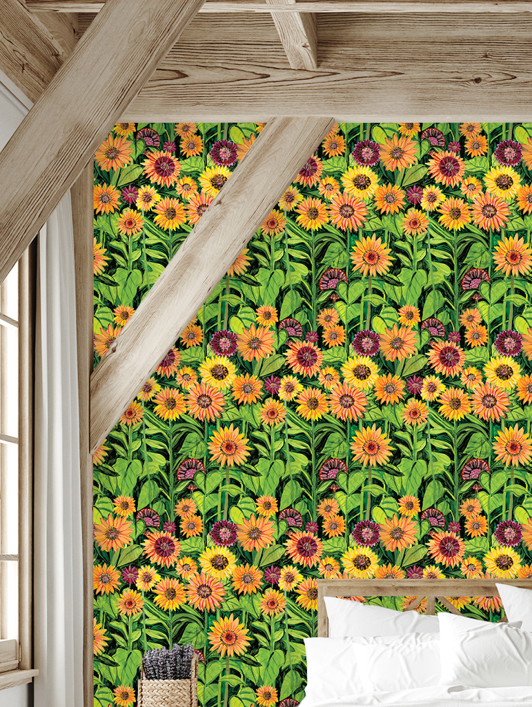 Sunflowers Wallpaper (10m) - Image 4