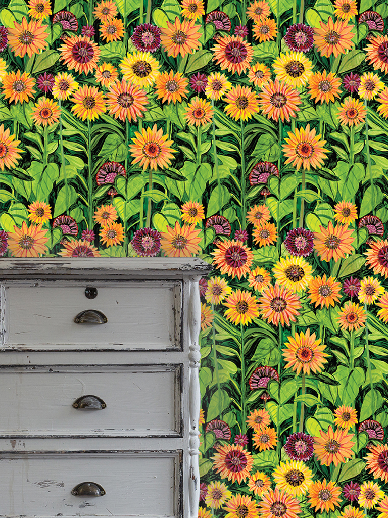 Sunflowers Wallpaper (10m) - Image 2